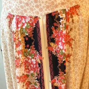 Free people handkerchief hem skirt